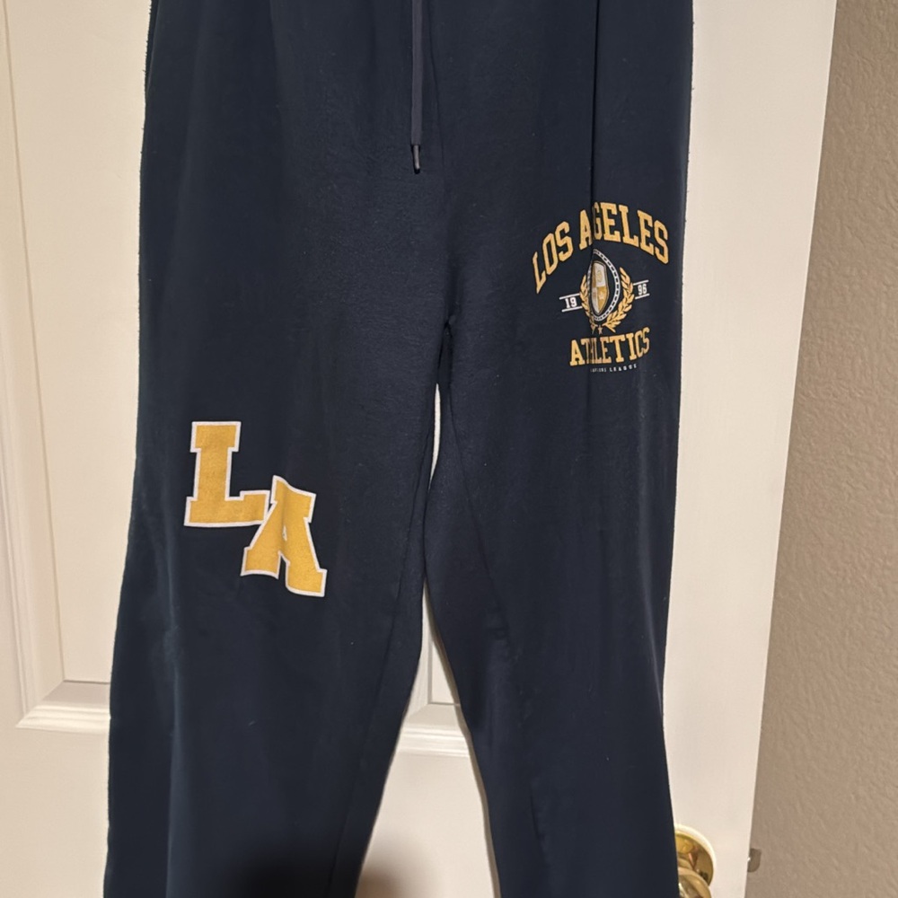 LA Graphic Navy Kids Sweatpants